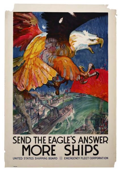 SEND THE EAGLE'S ANSWER / MORE SHIPS