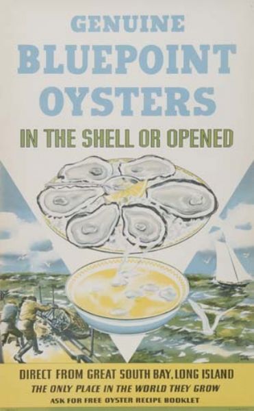GENUINE BLUE POINT OYSTERS