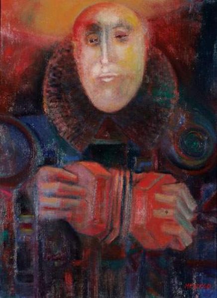 Le clown accordéoniste