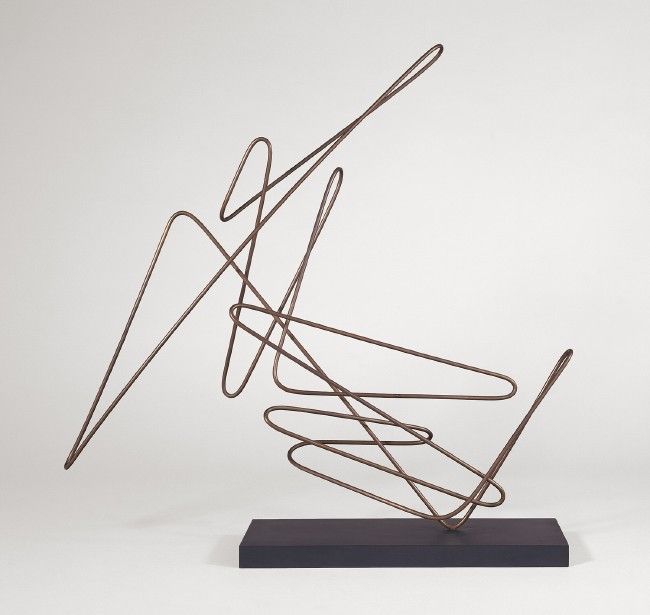 „MESSINGSKULPTUR“. 1948