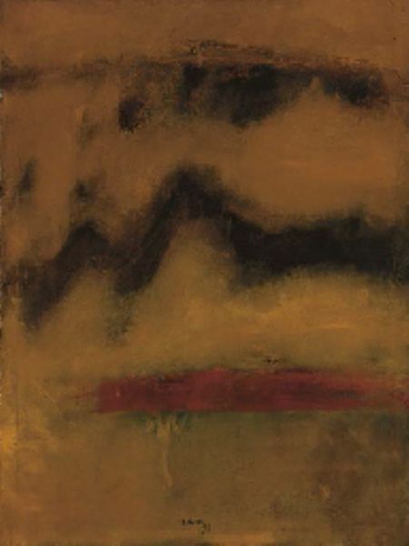 Abstract in yellow