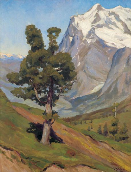 Die Schweizer Alpen bei Grindelwald