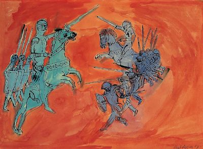 Knight in Battle