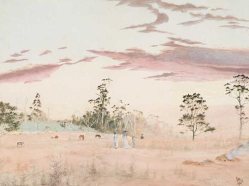 VIEW FROM 'THE GRANGE'