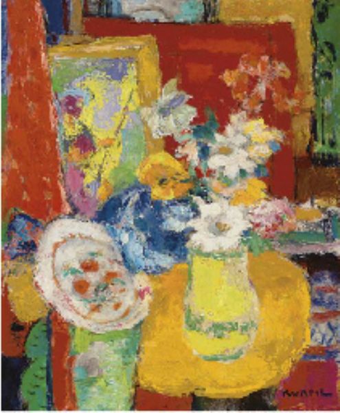 Nature morte avec fleurs