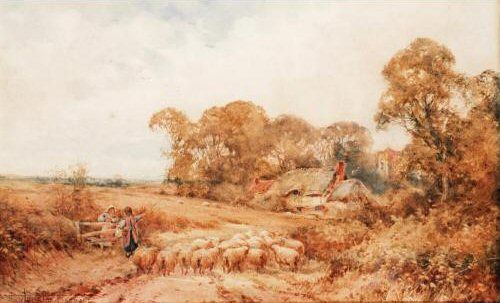THE YOUNG SHEPHERDESS