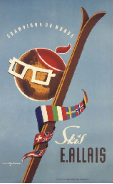 SKIS E.ALLAIS, COURCHEVEL