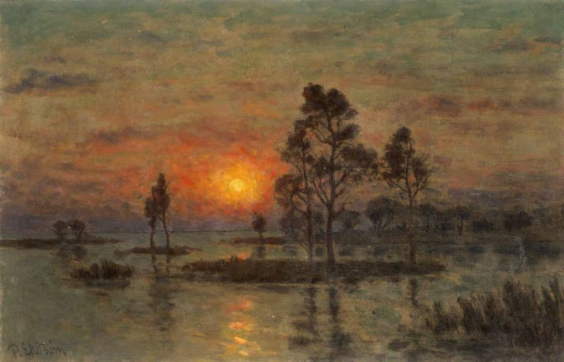 SOLNEDGÅNG, ÖLAND