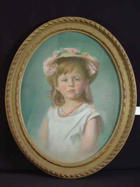 Mädchen mit Sommerhut