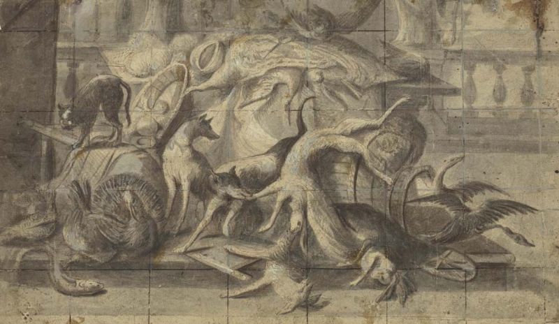 Still life with animals.