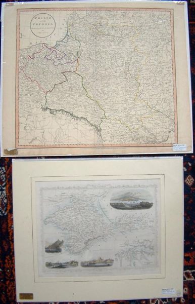 Map of Poland and Prussia 1811