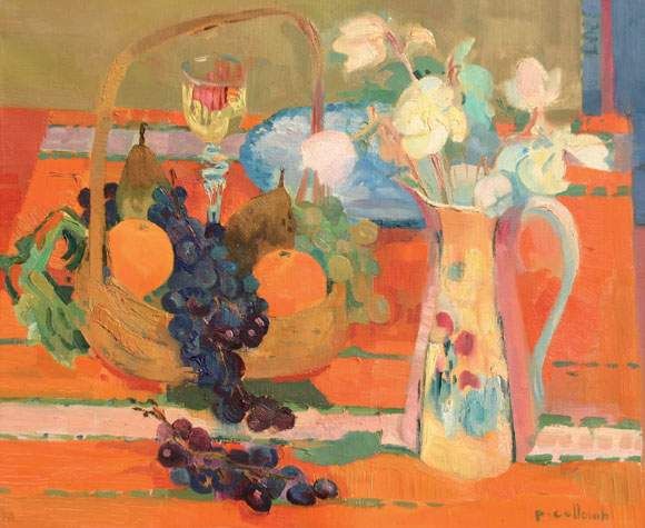 La nappe orange, circa 1960