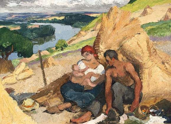 Le repos des moissonneurs
