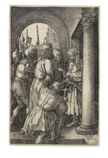 Christ before Pilate, from The Engraved Passion