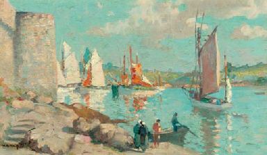 Sailing on a summers day