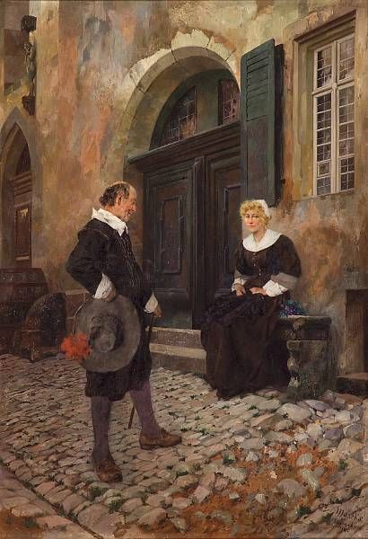 The flirtation