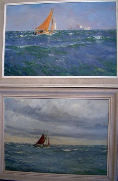 'Sunrise at Sea' & 'A Thresh to Windward'