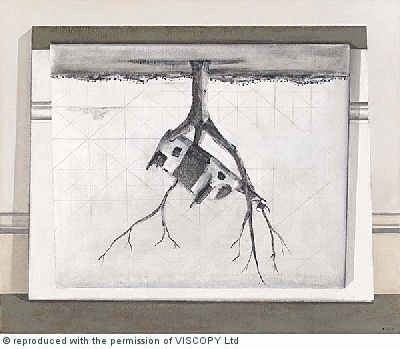 Upside Down Cow up a Tree 2001