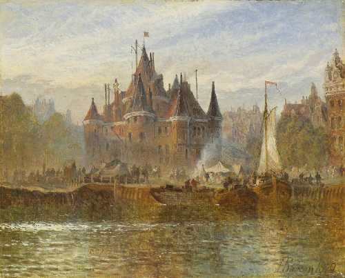 Amsterdam - Blick auf die Waage