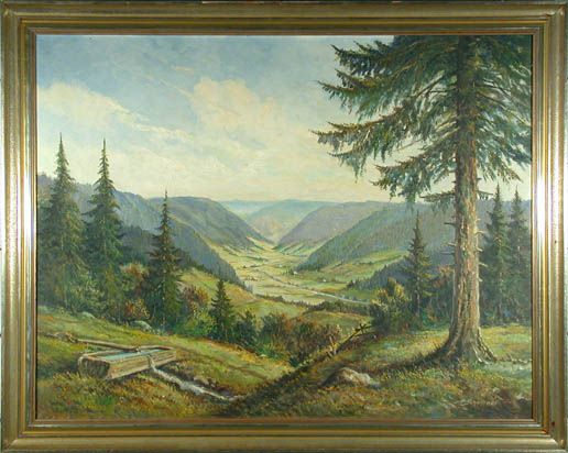 Blick ins sommerliche Menzenschwandertal