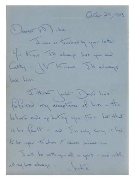Autograph letter signed