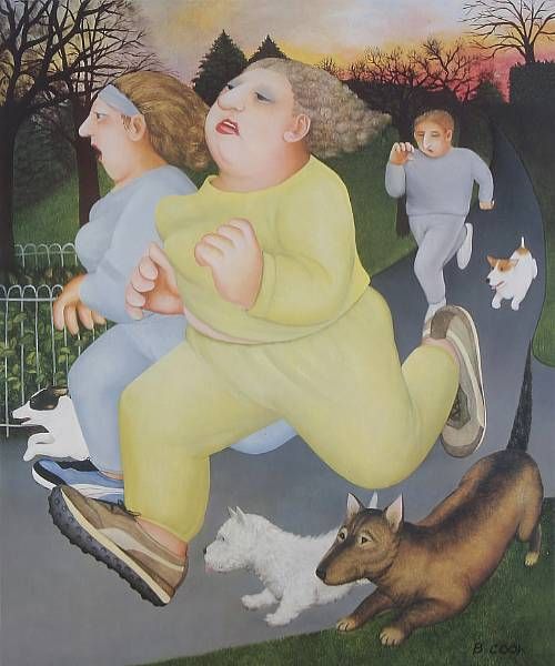 Jogging on the Hoe