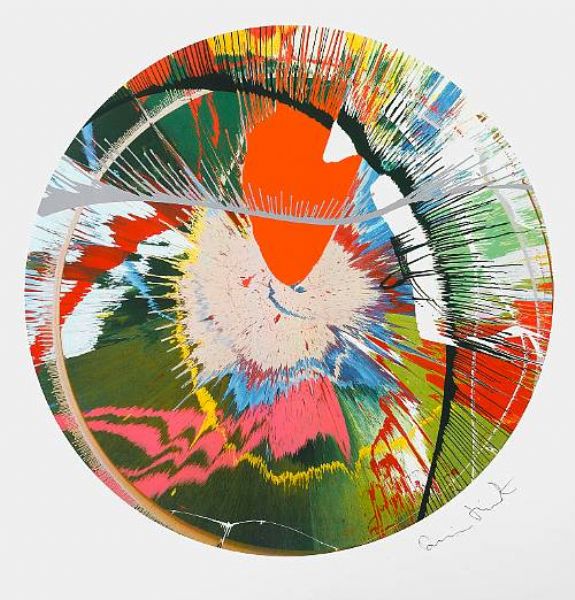 'Spin (Beautiful Galactic, Exploding Screenprint)', 2001