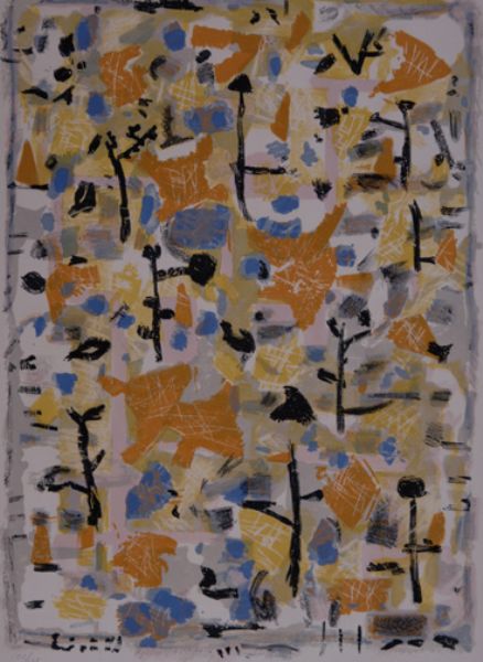Le verger, 1955