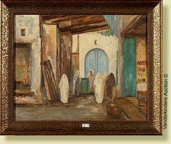 Ruelle de Tunis animée