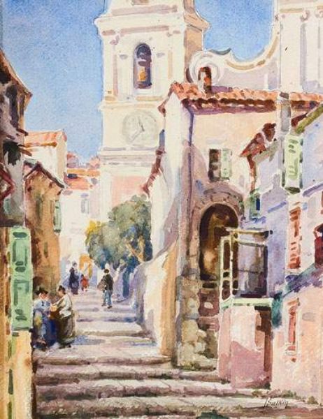 Ruelle à Saint Tropez.