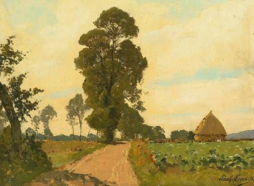 Sommerliche südliche Landschaft