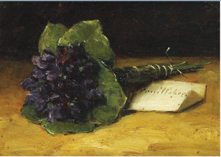 Bouquet de violettes