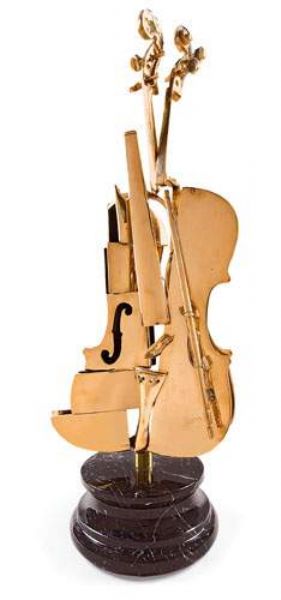 Violon découpé