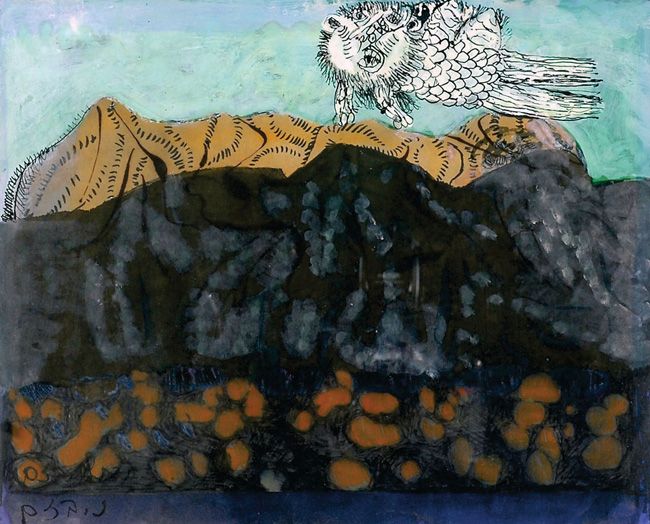 Lion in the Mountains