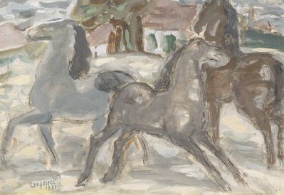 Three horses
