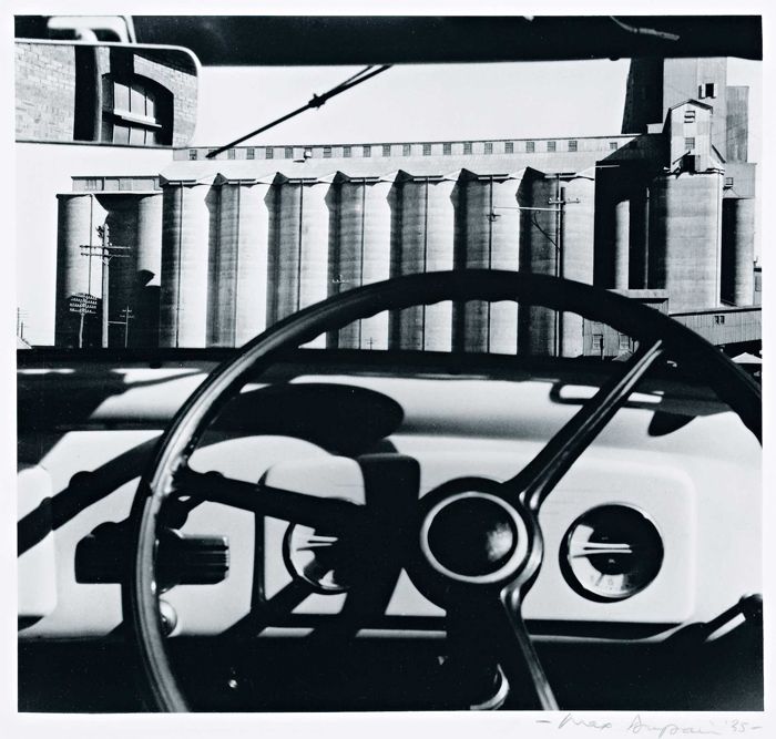 Silos Through Windscreen, 1935