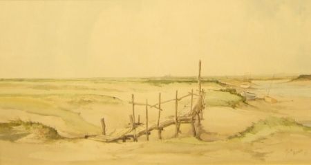 Blakeney Point from Morston Marsh