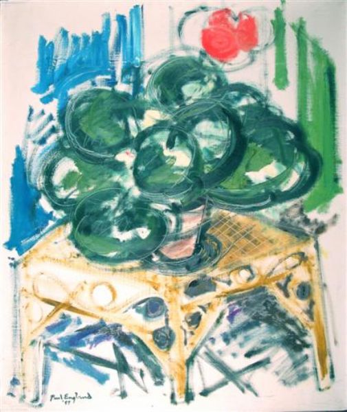 STILL LIFE WITH PLANT