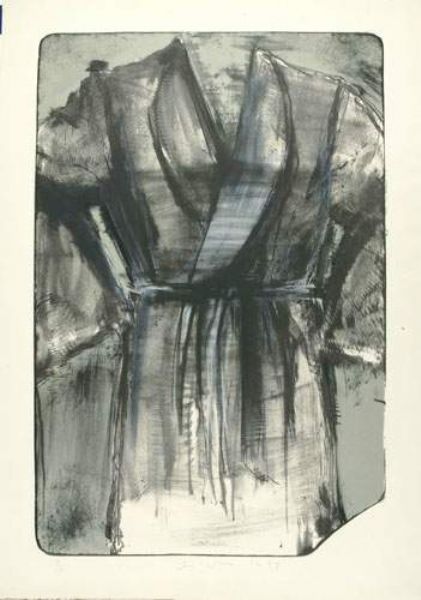 A robe against the desert sky