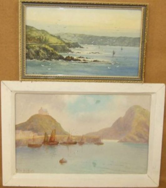 West Country Harbour Scene