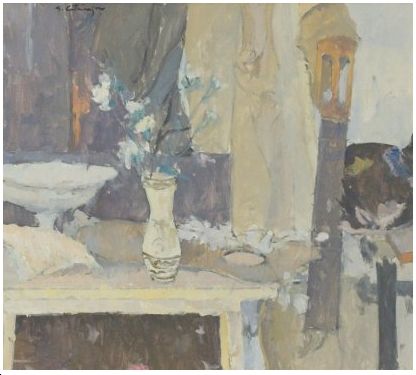 Intérieur à la table 1999