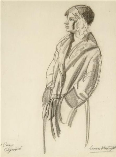 Circus Olympia (recto) Figural studies (verso)