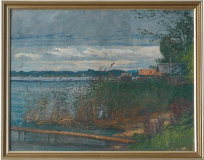 Landschaft am See