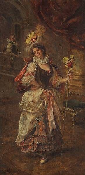 At the ball