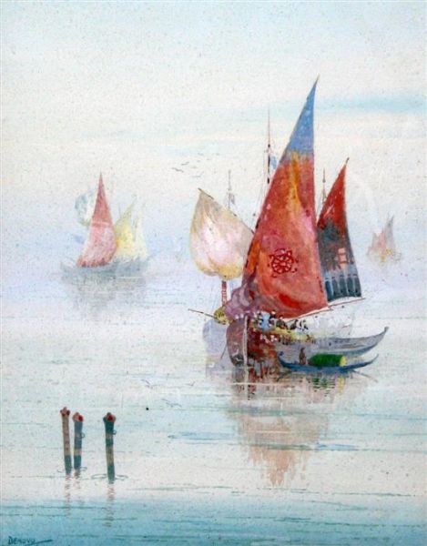 Dhows off Venice