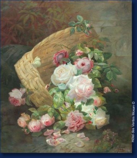Corbeille de roses