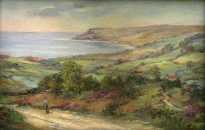 View over Robin Hoods Bay