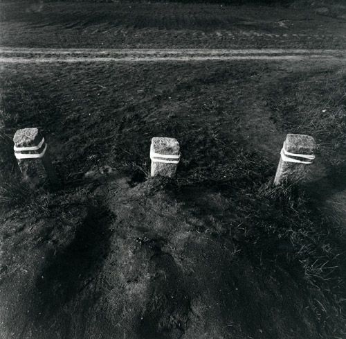 Untitled (Stone markers)