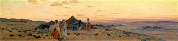 CAMPEMENT DE NOMADES