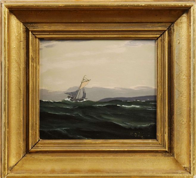 Segelfartyg på öppet hav